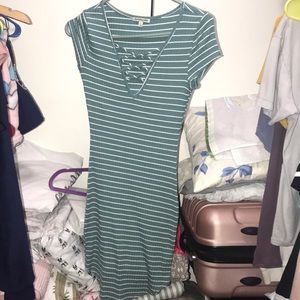 Blue Stripe Dress